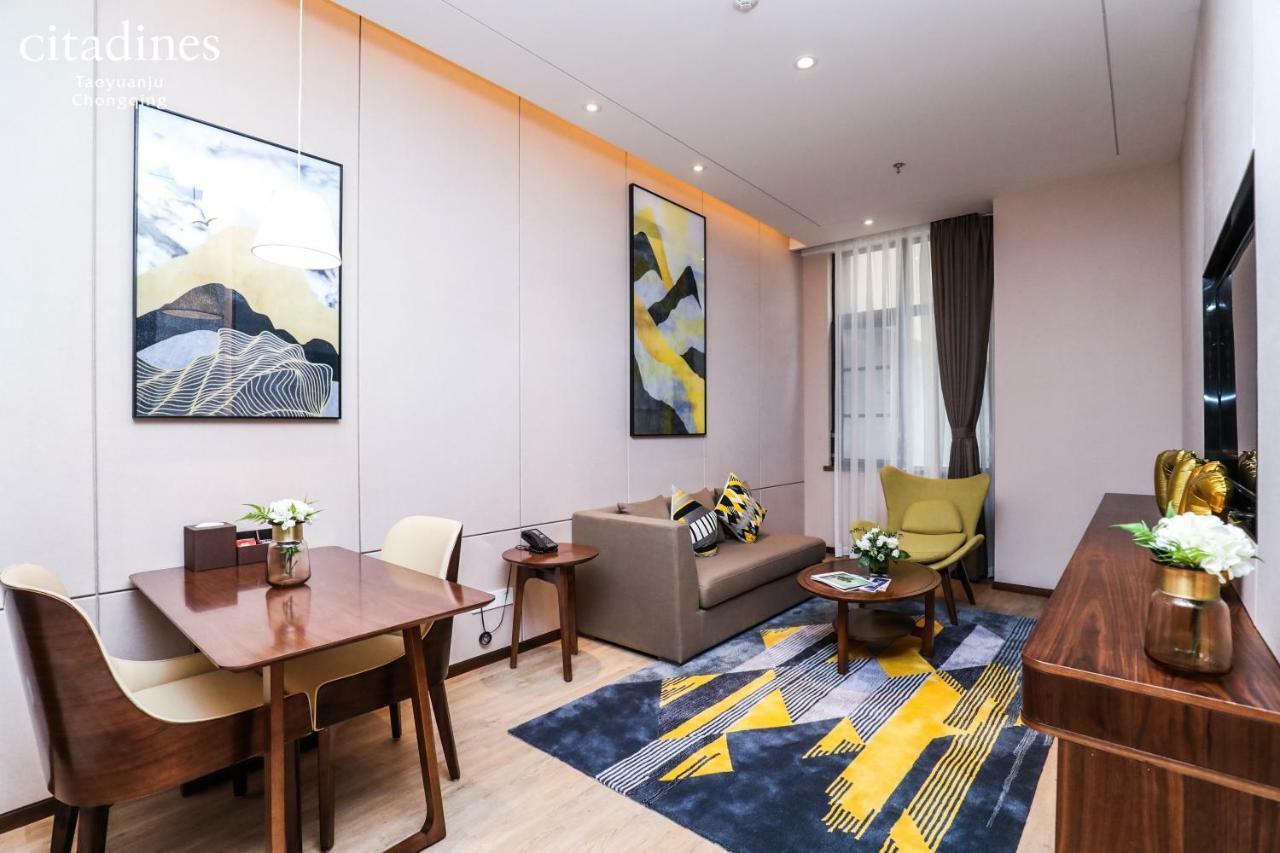 Citadines Taoyuanju Chongqing Aparthotel Exterior foto