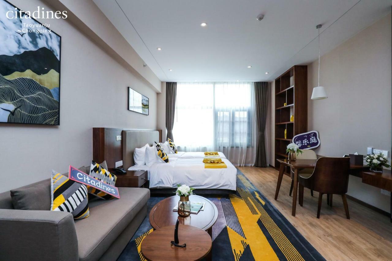 Citadines Taoyuanju Chongqing Aparthotel Exterior foto